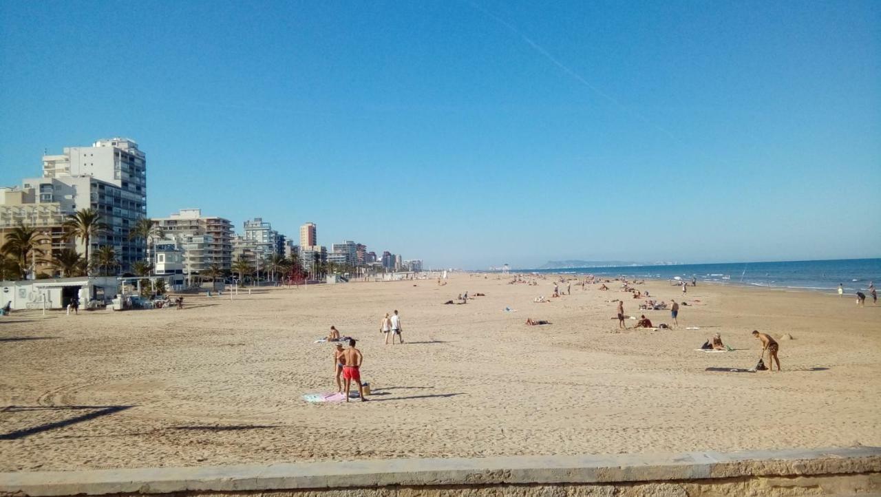Apto Mar Del Este Alquiler Semanal Solo Familias Playa de Gandia Kültér fotó