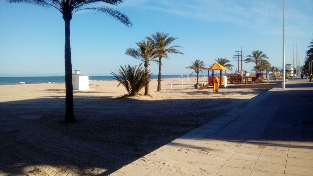 Apto Mar Del Este Alquiler Semanal Solo Familias Playa de Gandia Kültér fotó