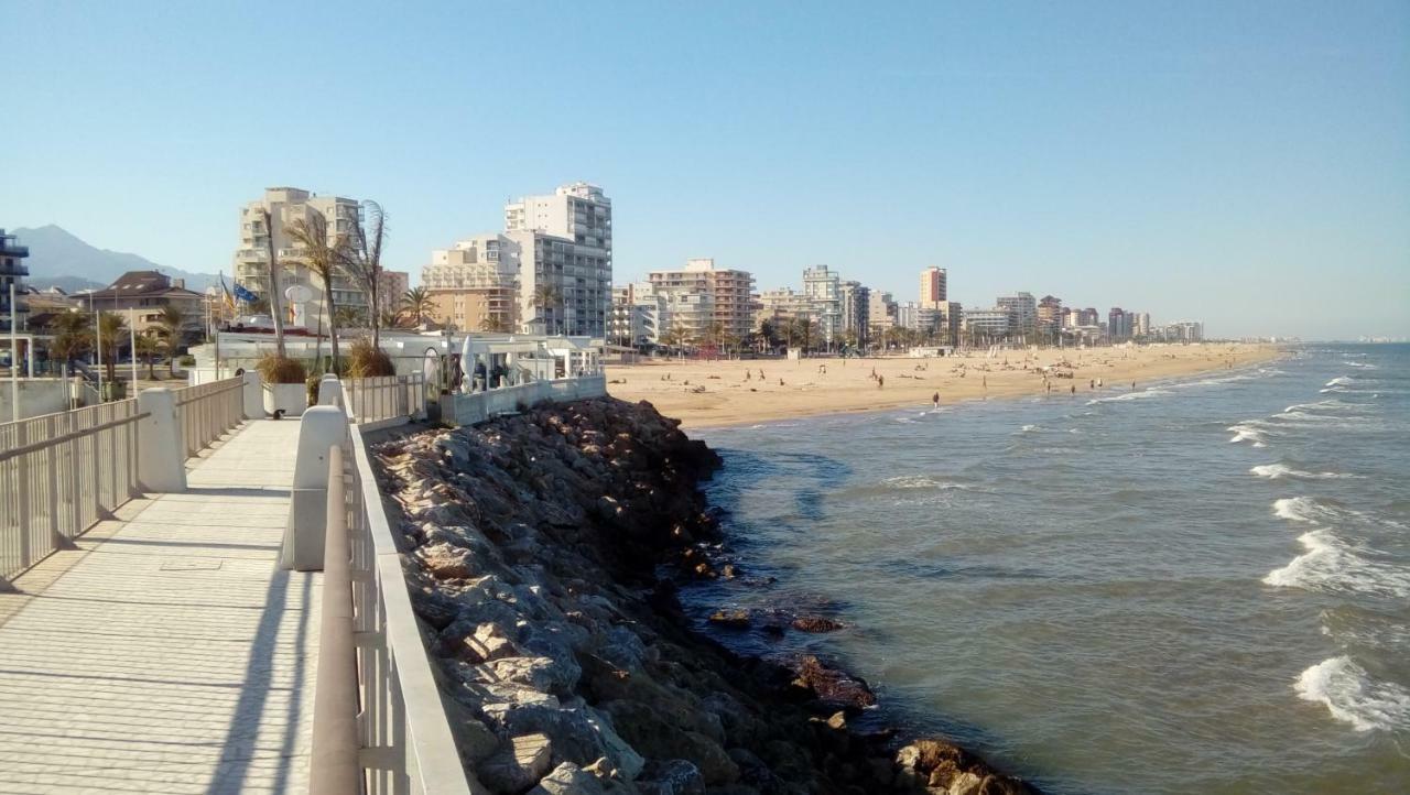 Apto Mar Del Este Alquiler Semanal Solo Familias Playa de Gandia Kültér fotó